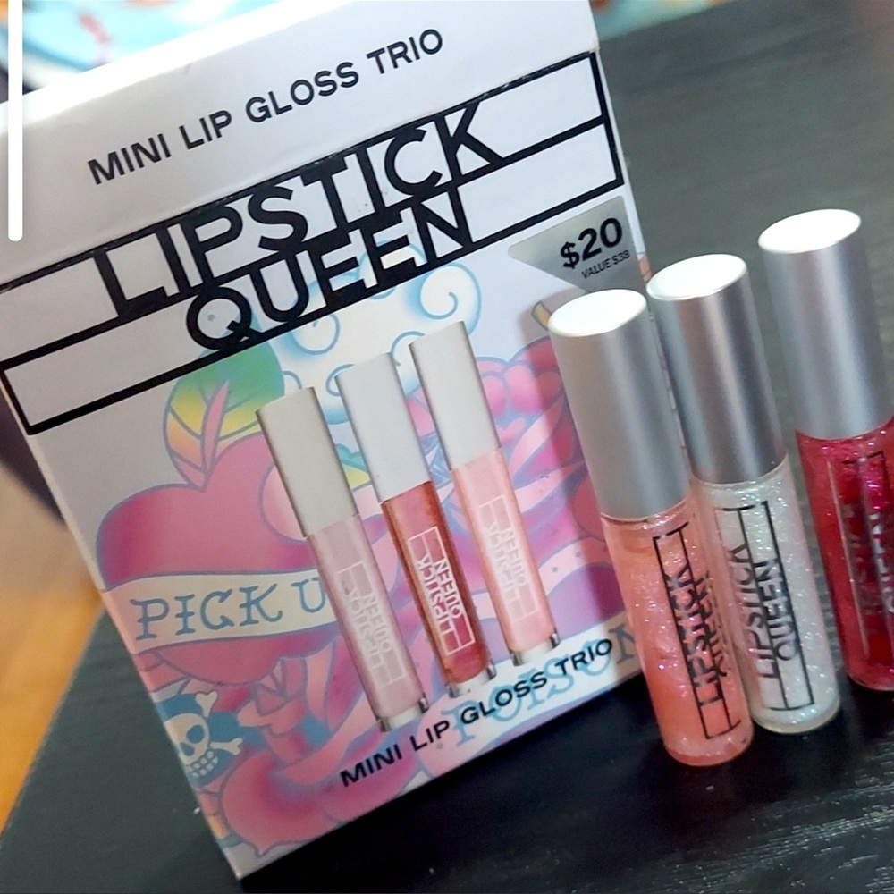 Lipstick Queen: Mini Lip Gloss Trio: Brand New!